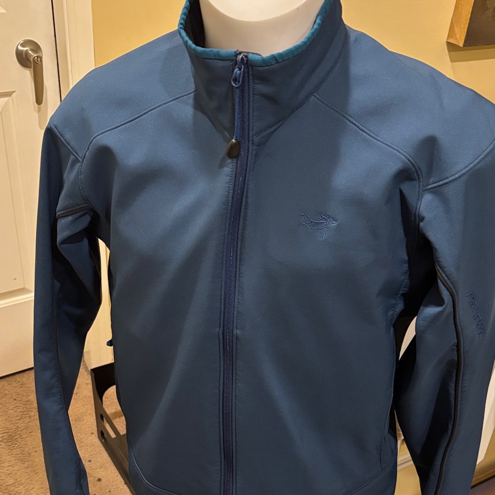 Arc'teryx Teal Full-Zip soft Shell Jacket